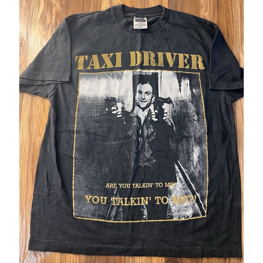 Taxi Driver T-Shirt Movie Film Robert de Niro Scorsese Tultex Large Modern Print